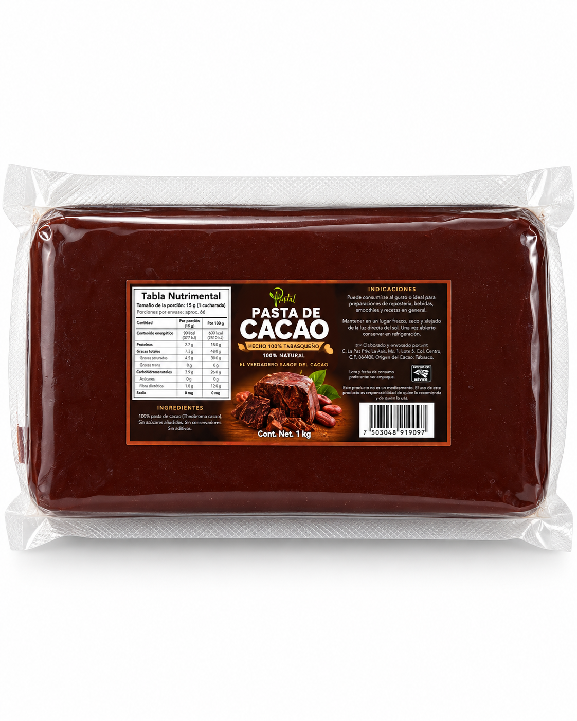 Pasta de cacao